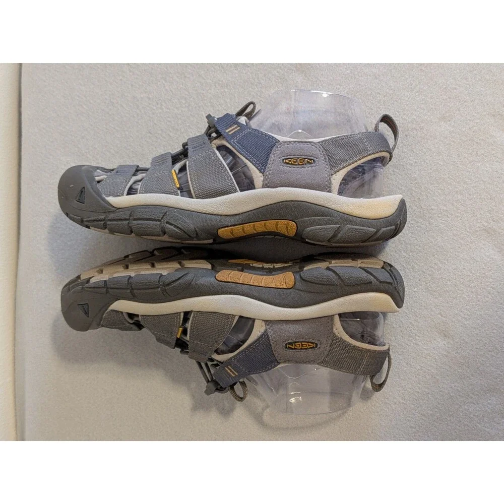 KEEN Newport H2 Waterproof Hiking Sandals Men's Size 9 US / 42 EU Grey/Blue
